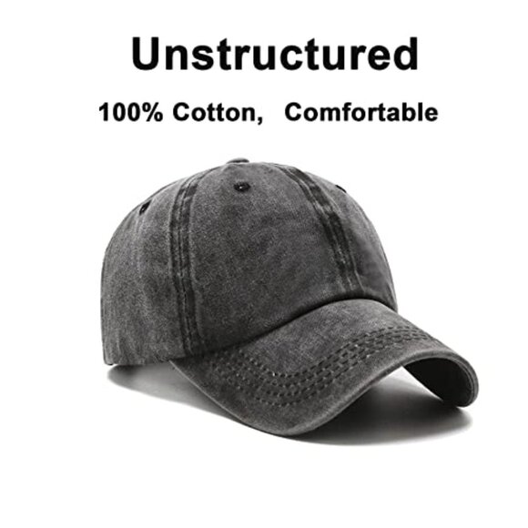 Classic Low Profile Dad Hat Adjustable Cotton Unconstructed Baseball Cap Men - Picture 4 of 7